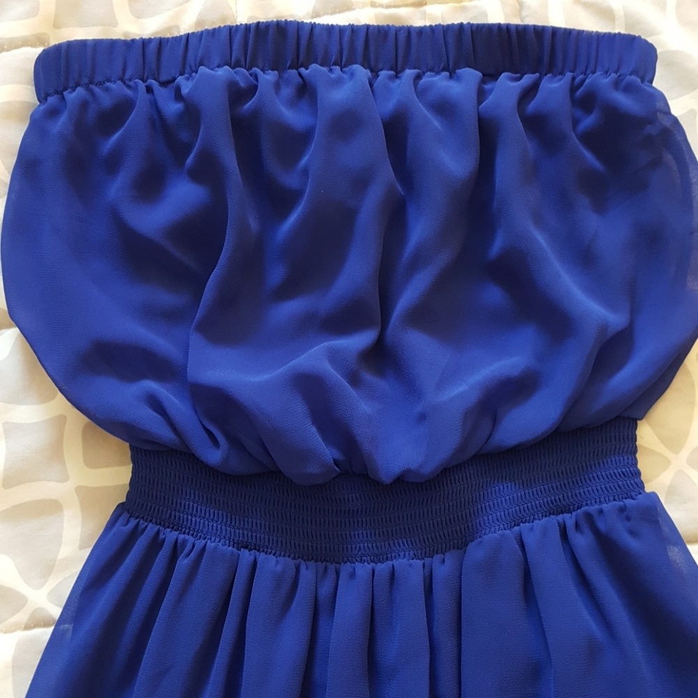 Express strapless dress - Picture 4 of 5